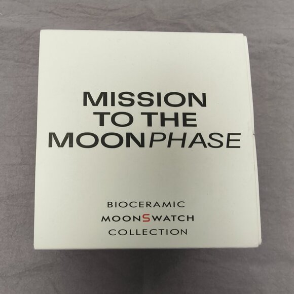 Swatch X Omega Bioceramic Mission To The Moonphase - Full Moon Watch - Picture 4 of 4